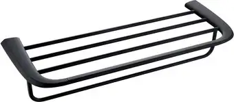 Полка для полотенца Abber Nord AA1554B (черный матовый) – изображение в каталоге
