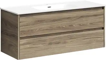 Sancos Тумба под умывальник Libra LB120-1ECH (дуб чарльстон) – изображение в каталоге