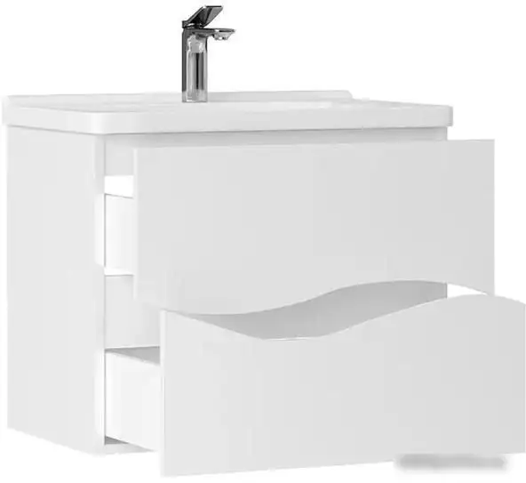 Volna Тумба Volna 80.2Y подвесная с умывальником Миранда – фото товара