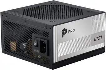 Блок питания MSI PRO A850PL PCIE5 – изображение в каталоге
