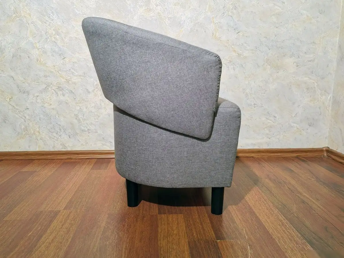 Интерьерное кресло Mio Tesoro Мажор-2 (Lux 05 светло-серый)