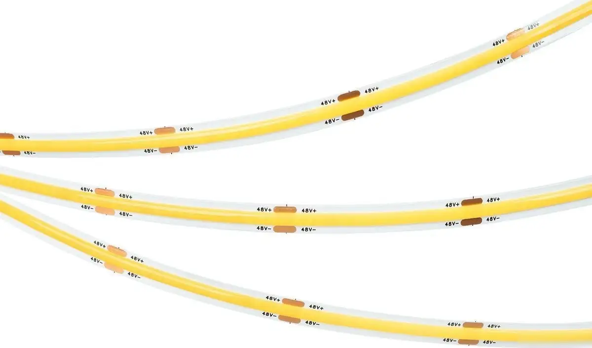 Светодиодная лента COB Arlight 8W/m 320LED/m CSP дневной белый 50М COB-X320-8mm 48V Day4000 043245 – фото товара