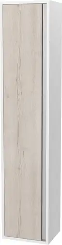 ЗОВ Шкаф-пенал Парма 150 PP150LWP0MWHMC1A (белый/белый галифакс) – изображение в каталоге