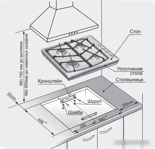 Варочная панель GEFEST СН 1211 К21 - фото товара