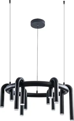 Подвесная люстра Arte Lamp Warhol A3258LM-30BK – изображение в каталоге