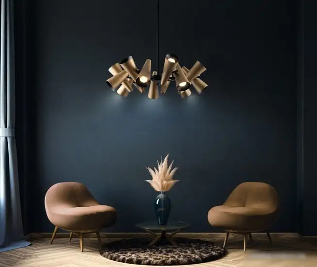 Люстра средней высоты Maytoni Giro MOD095PL-14BS – фото товара