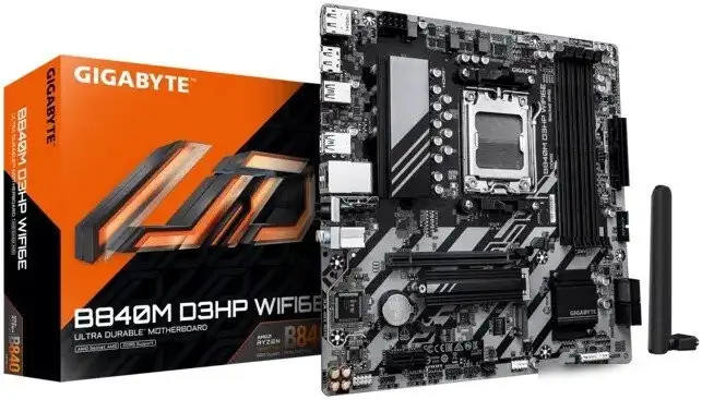 Материнская плата Gigabyte B840M D3HP WiFi6E – фото товара