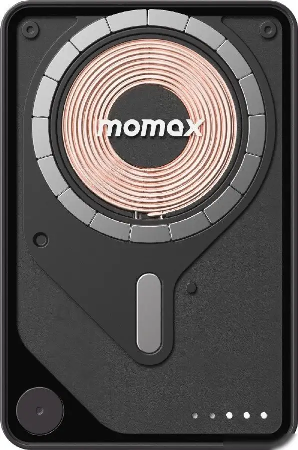 Внешний аккумулятор Momax 1-Power X Pro Magnetic Built-In USB-C IP131 5000mAh (черный) – фото товара
