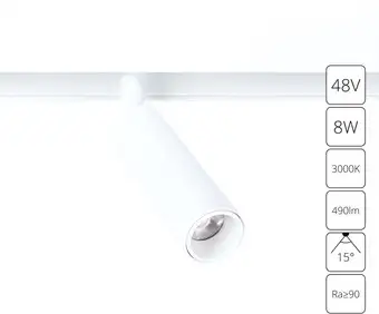 Трековый светильник Arte Lamp Linea A4670PL-1WH – изображение в каталоге