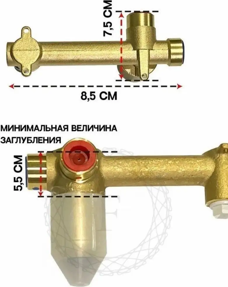 Смеситель Filarete Fing FL4040 (никель) - фото товара