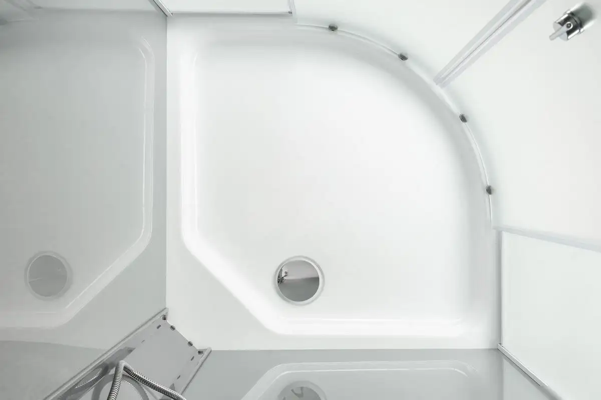 Душевая кабина Saniteco SNT-86 90х90 (серый/матовое стекло) - фото товара