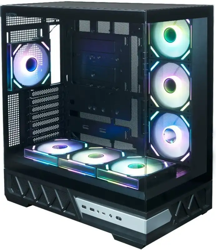 Корпус XASTRA Q700 7ARGB-FS-C10-UC (черный) – фото товара