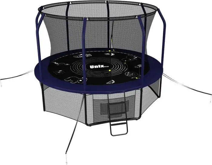 Батут Unix Line Supreme Game 10ft (синий) – фото товара