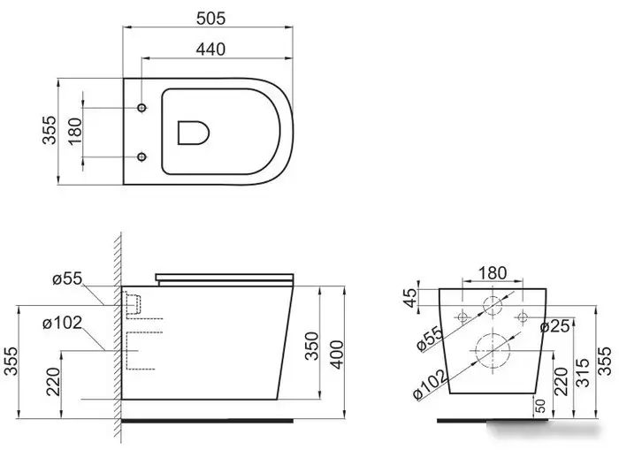 Унитаз BelBagno Veneto BB132CHR - фото товара