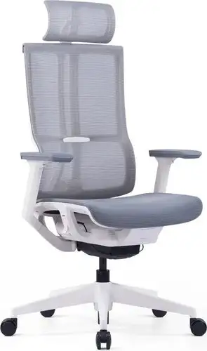 Офисное кресло SitZone E-303-001A-P1-WH (сетка, серый) – изображение в каталоге