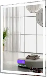 Пекам Зеркало Greta 80x100 greta-80x100M (с подсветкой, с многофункциональной панелью) – изображение в каталоге