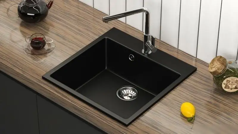 Кухонная мойка MARRBAXX Карельский камень 44/Q5 F044Q005 (песочный) - фото товара