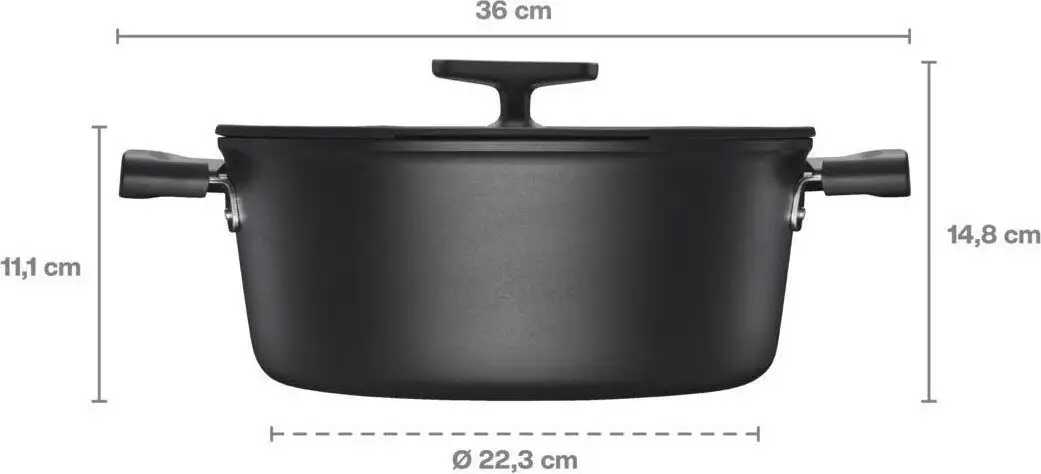 Кастрюля Fiskars Hard Face 1075527 – фото товара