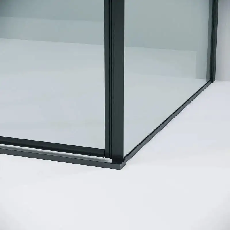 Душевой уголок Grossman Galaxy 100x80x195 120.K33.01.1080.21.00 (черный матовый/прозрачное стекло) - фото товара