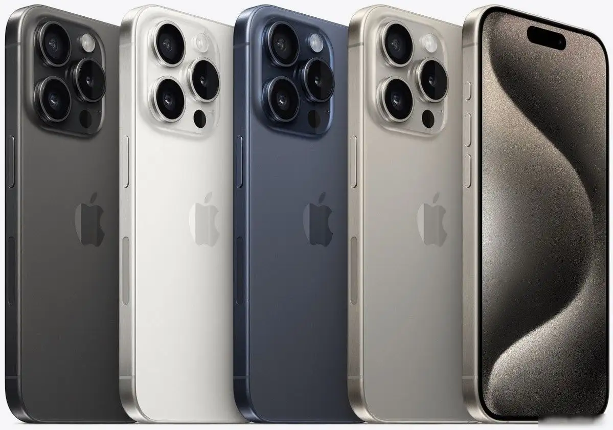 Телефон Apple iPhone 15 Pro 128GB (черный титан) – фото товара