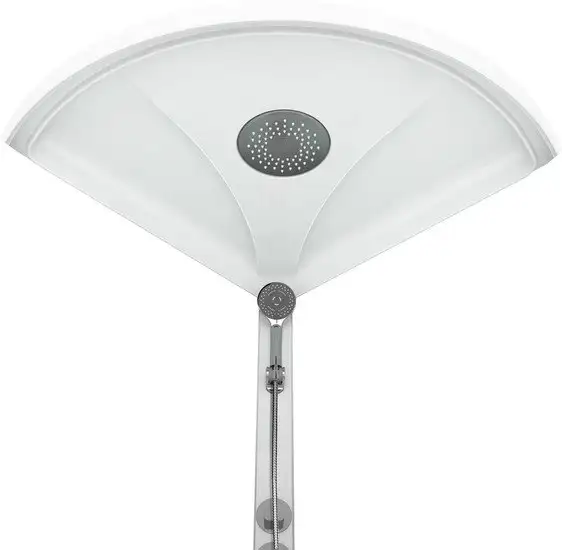 Душевая кабина Domani-Spa Simple 99 High DS01Sm99HBCl00.Gt-V1.2-Black (черный/прозрачное стекло) - фото товара
