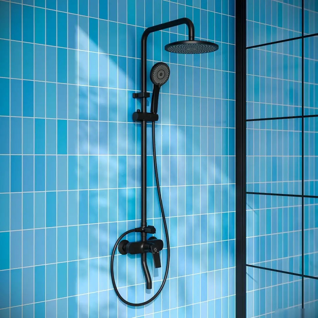 Душевая система РМС PL7BL-009DK - фото товара