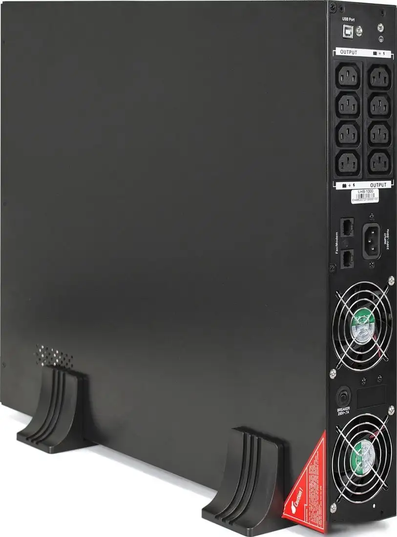Источник бесперебойного питания ExeGate SinePower UHB-1000.LCD.AVR.C13.RJ.USB.2U – фото товара