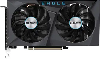 Видеокарта Gigabyte Aorus GeForce RTX 3050 Eagle OC 8G GV-N3050EAGLE OC-8GD – изображение в каталоге
