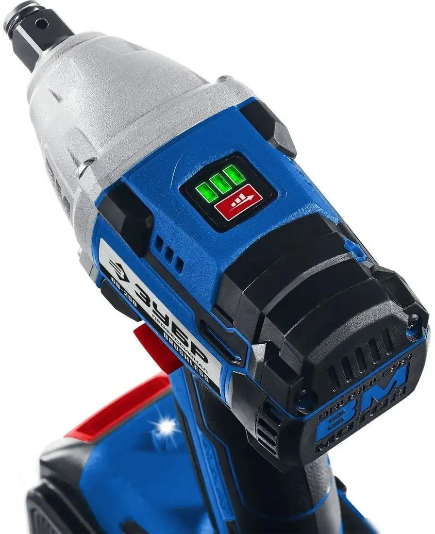 Гайковерт Зубр GB-250-42 (с 2-мя АКБ, кейс) – фото товара