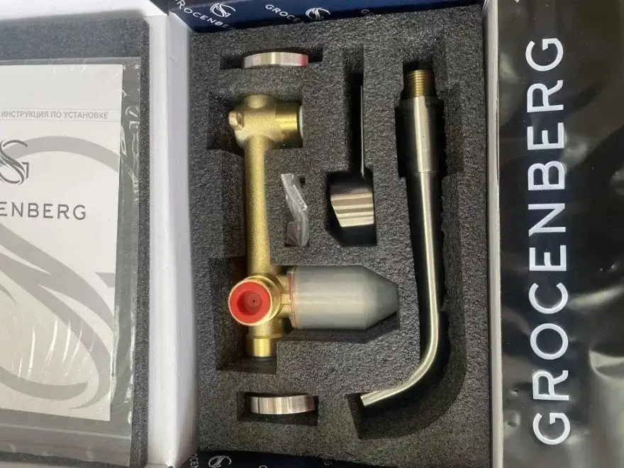 Смеситель Grocenberg GB511 (никель) - фото товара