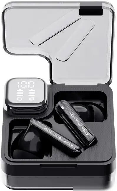 Наушники QCY MeloBuds Neo (черный) – фото товара