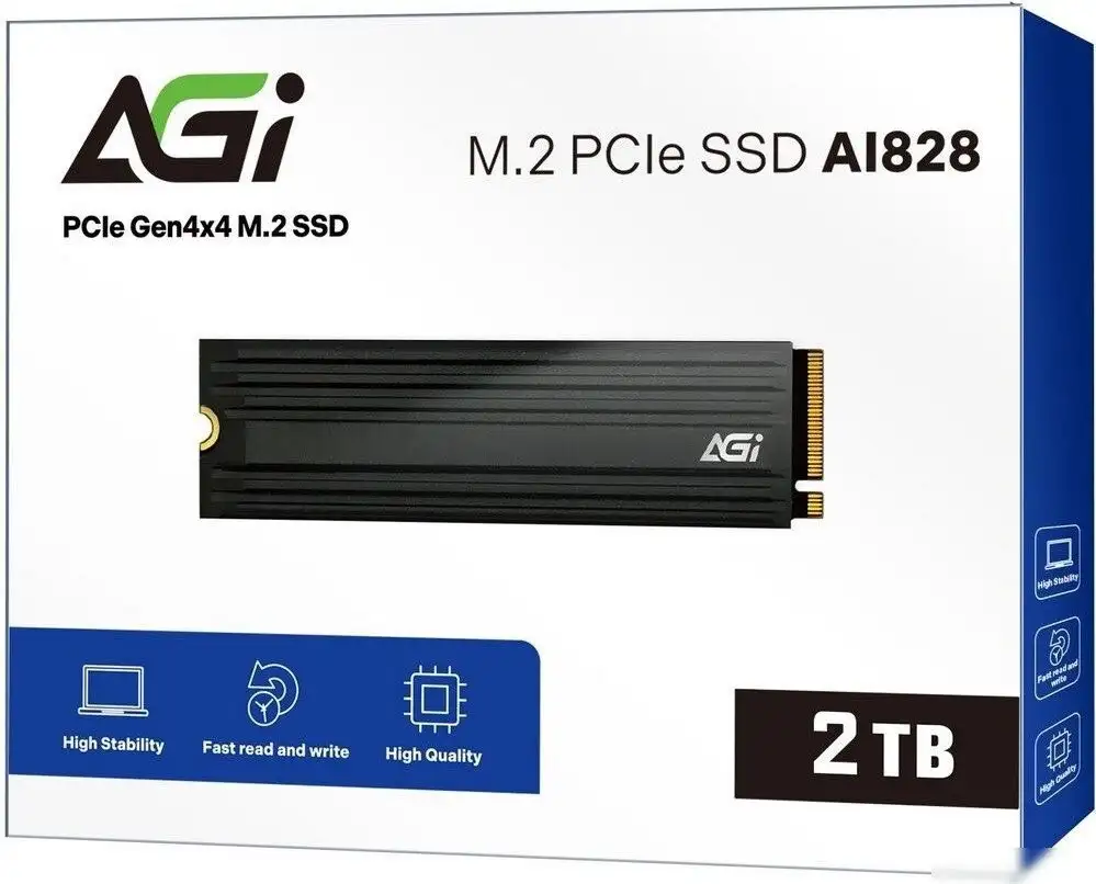 SSD AGI AI828 2TB AGI2T0G44AI82 – фото товара