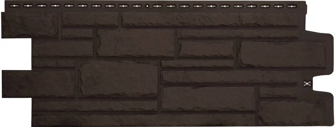 Фасадная панель Grand Line Камелот Classic шоколадный – подробное фото Фасадная панель Grand Line Камелот Classic шоколадный – фото товара