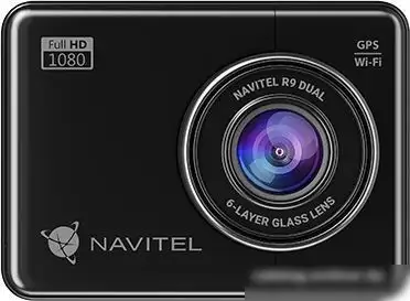 Видеорегистратор-GPS информатор (2в1) NAVITEL R9 Dual – фото товара