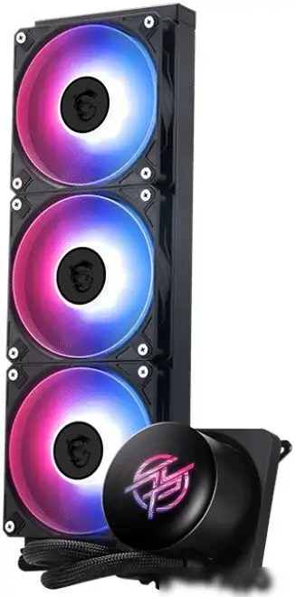 Система жидкостного охлаждения для процессора MSI MAG CoreLiquid P13 360 (черный) – фото товара