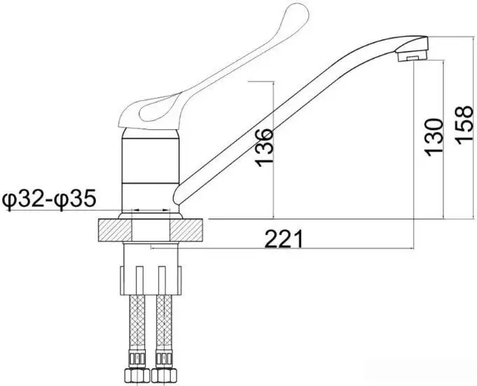 Смеситель Gross Aqua Professional 3509509-G0149 - фото товара