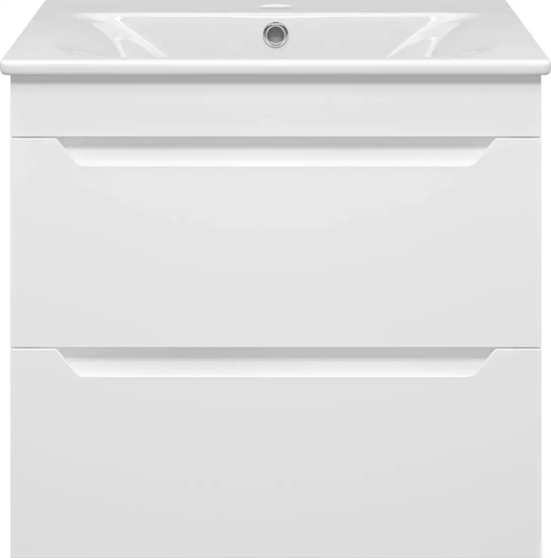 Misty Тумба под умывальник Бриз 60 П-Бри-09060-012Я+WB.FN/Breeze/60-C/WHT.G/S1 – фото товара