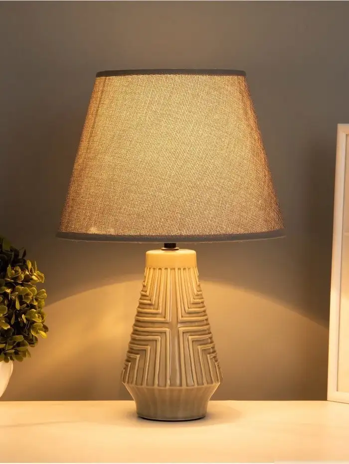 Настольная лампа Risalux Вдохновение 10767574 (серый)