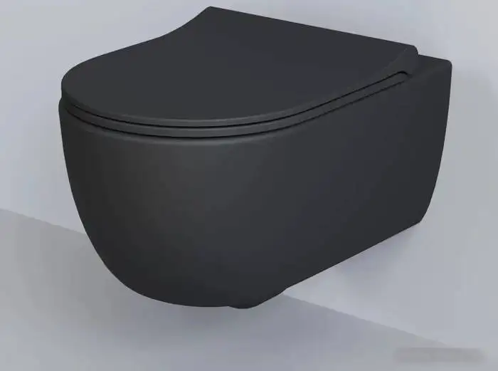 Унитаз Ambassador Abner 103T20201R (черный матовый) - фото товара