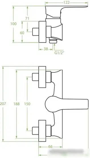 Смеситель Laveo Raila BLL 040D - фото товара