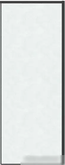 Душевая стенка Grossman Galaxy 90x195 200.K33.01.90.21.02 (черный матовый/шиншилла стекло)