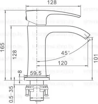 Смеситель Gappo G1007-9 - фото товара