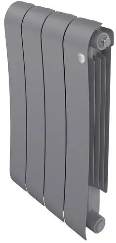 Биметаллический радиатор Royal Thermo Infinity 500 Silver Satin (4 секции) - изображение в каталоге