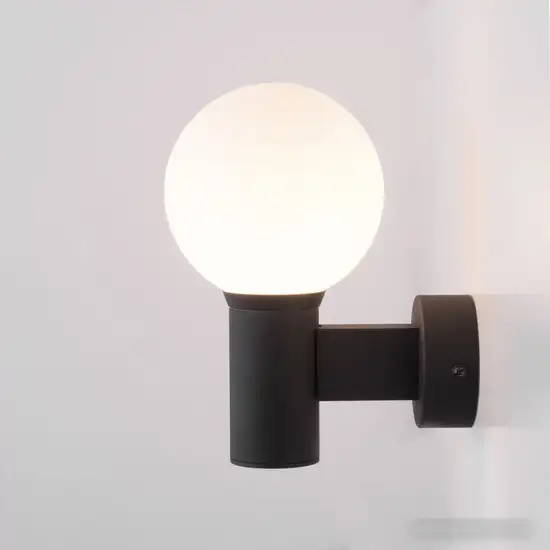 Уличный настенный светильник Elektrostandard Sfera 35126/D (черный) – фото товара