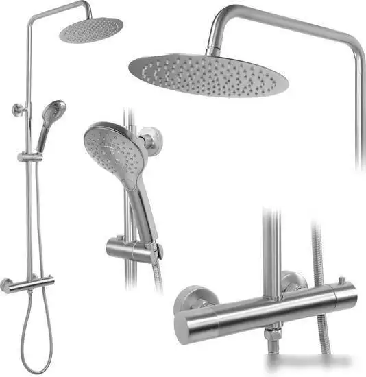 Душевая система Rea Vincent Matt Nikiel REA-P6603 - фото товара