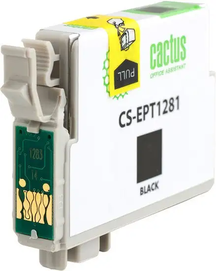 Картридж CACTUS CS-EPT1281 (аналог Epson C13T12814012) – фото товара