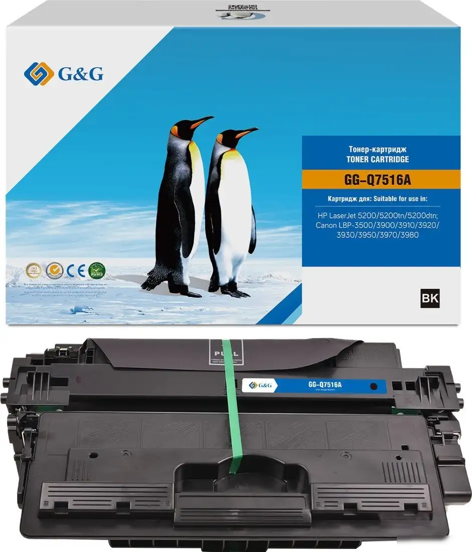 Тонер G&G GG-Q7516A – фото товара