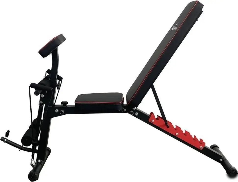 Силовая скамья Calviano 1003 (черный/красный) – фото товара