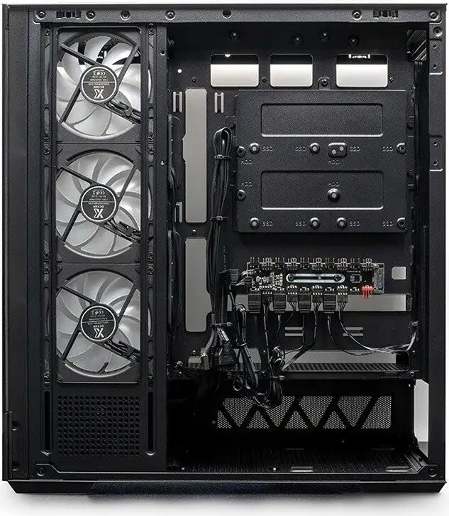 Корпус XASTRA Q700 7ARGB-FG-C10-UC (черный) – фото товара