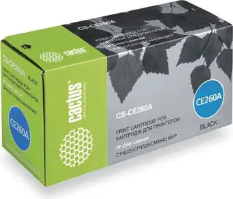 Картридж CACTUS CS-CE260A (аналог HP CE260A) – изображение в каталоге
